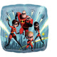 Amscan_OO Balloon - Foil Incredibles 2 Square Foil Balloon 45cm Each