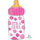 Amscan_OO Balloon - Foil It's A Girl Bottle Jr Shape Foil Balloon 25cm x 58cm Each