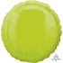 Kiwi Green Circle Foil Balloon 45cm Each