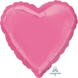 Amscan_OO Balloon - Foil Rose Heart Foil Balloon 45cm Each
