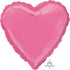 Rose Heart Foil Balloon 45cm Each