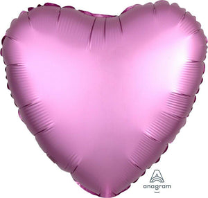 Amscan_OO Balloon - Foil Satin Luxe Flamingo Heart Foil Balloon 45cm Each
