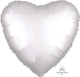 Amscan_OO Balloon - Foil Satin Luxe White Heart Foil Balloon 45cm Each