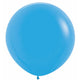 Amscan_OO Balloon - Plain Latex Blue Bright Pink Latex Balloons 60cm 3pk