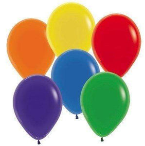 Amscan_OO Balloon - Plain Latex Crystal Assorted Latex Balloons 30cm 100pk