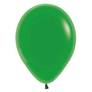 Amscan_OO Balloon - Plain Latex Crystal Green Latex Balloons 30cm 100pk