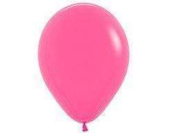 Amscan_OO Balloon - Plain Latex Fashion Fuchsia Latex Balloons 45cm 6pk