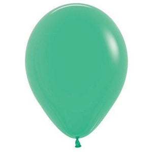 Amscan_OO Balloon - Plain Latex Fashion Green Latex Balloons 30cm 100pk