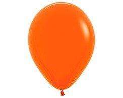 Amscan_OO Balloon - Plain Latex Fashion Orange Latex Balloons 45cm 6pk