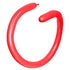 Fashion Red Modelling Latex Balloons 260T 100pk