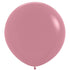 Fashion Rosewood Latex Balloons 60cm 3pk