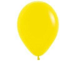 Amscan_OO Balloon - Plain Latex Fashion Yellow Latex Balloons 45cm 6pk