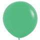 Amscan_OO Balloon - Plain Latex Green Black Latex Balloons 60cm 3pk