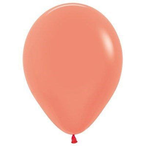 Amscan_OO Balloon - Plain Latex Neon Orange Latex Balloons 30cm 100pk