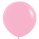 Amscan_OO Balloon - Plain Latex Pastel Pink Green Latex Balloons 60cm 3pk