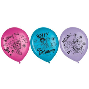 Balloon - Printed Latex Encanto Latex Balloons 30cm 6pk