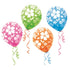 Hibiscus Latex Balloons 30cm 15pk