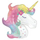 Amscan_OO Balloon - Supershapes, Numbers & Letters Enchanted Unicorn Head Supershape Foil Balloon Each