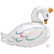 Amscan_OO Balloon - Supershapes, Numbers & Letters Holographic Iridescent Swan Supershape Foil Balloon 73cm x 55cm Each