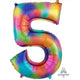 Numeral SuperShape Foil Balloon 86cm Each