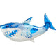 Amscan_OO Balloon - Supershapes, Numbers & Letters Shark Birthday Supershape Foil Balloons 96cm x 45cm Each