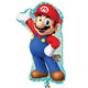 Amscan_OO Balloon - Supershapes, Numbers & Letters Super Mario Brothers SuperShape Balloon 55cm x 83cm Each