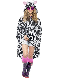 Costume Adults Cow Party Poncho