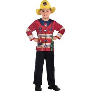 Amscan_OO Costume Boys Fire Fighter Boy Sustainable Costume Each