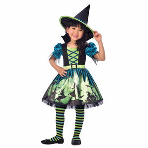 Amscan_OO Costume Girls Hocus Pocus Witch Girls Costume Each