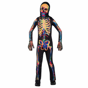 Amscan_OO Costume Kids Glow in the Dark Skeleton Costume Each
