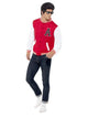 Costume Men 50s College Jock Letterman Jacket