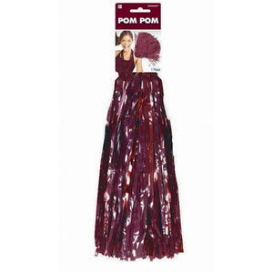 Amscan_OO Costume Props Burgundy Pom Pom Mix 38cm Each