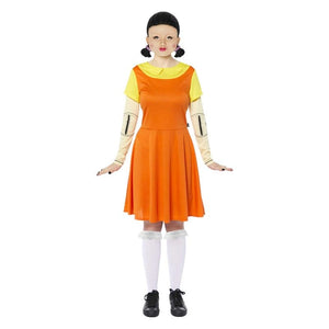 Costume Women 12 to 14 Squid Game Doll Women Costume