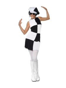 Costume Women 60s Party Girl Costume