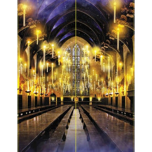 Decorations - Backdrop & Scene Setters Harry Potter Halloween Scene Setters 203cm x 70cm 2pk