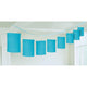 Amscan_OO Decorations - Banners, Flags & Streamers Caribbean Blue Red Paper Lantern Garland 365cm Each