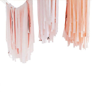 Decorations - Banners, Flags & Streamers Mix It Up Pink Blush & Rose Gold Streamer Ceiling Kit