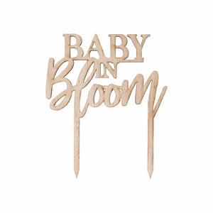 Amscan_OO Decorations - Cake Decorations - Toppers & Banners Baby in Bloom Cake Topper Each
