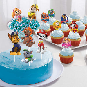 Amscan_OO Decorations - Cake Decorations - Toppers & Banners Paw Patrol Adventures Cake Topper Kit 12pk