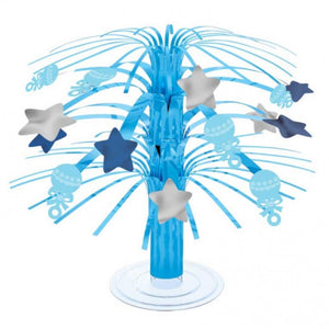 Amscan_OO Decorations - Centerpiece & Confetti Baby Boy Mini Cascade Centerpiece Each