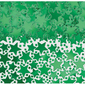 Decorations - Centerpiece & Confetti Green Star Confetti 70g Each
