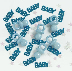 Amscan_OO Decorations - Centerpiece & Confetti It's a Boy & Pacifiers and Confetti 14g Each