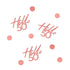 Mix It Up Rose Gold Fifty Table Confetti 13g Each
