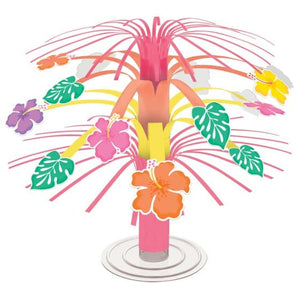 Decorations - Centerpiece & Confetti Summer Hibiscus Mini Cascade Centrepiece 21cm Each