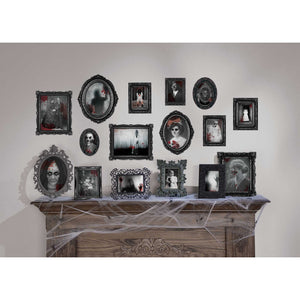 Amscan_OO Decorations - Cutouts Dark Manor Framed Pictures Cutouts 30pk