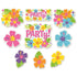 Hibiscus Value Pack Printed Cardboard Cutouts 12pk