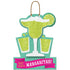 Fiesta But First Margarita's Hanging MDF Sign 24cm x 33cm Each