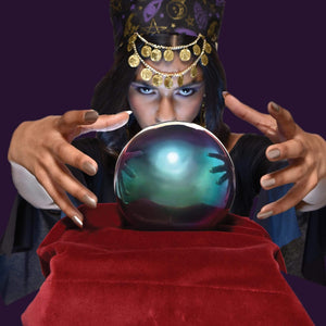 Amscan_OO Decorations - Props Fortune Teller Crystal Ball Light-Up Each