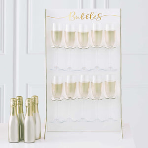 Amscan_OO Decorations - Props Gold Wedding Prosecco Wall Each