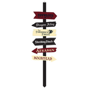 Decorations - Props Harry Potter Halloween All Directional Sign 36cm x 1.2m Each